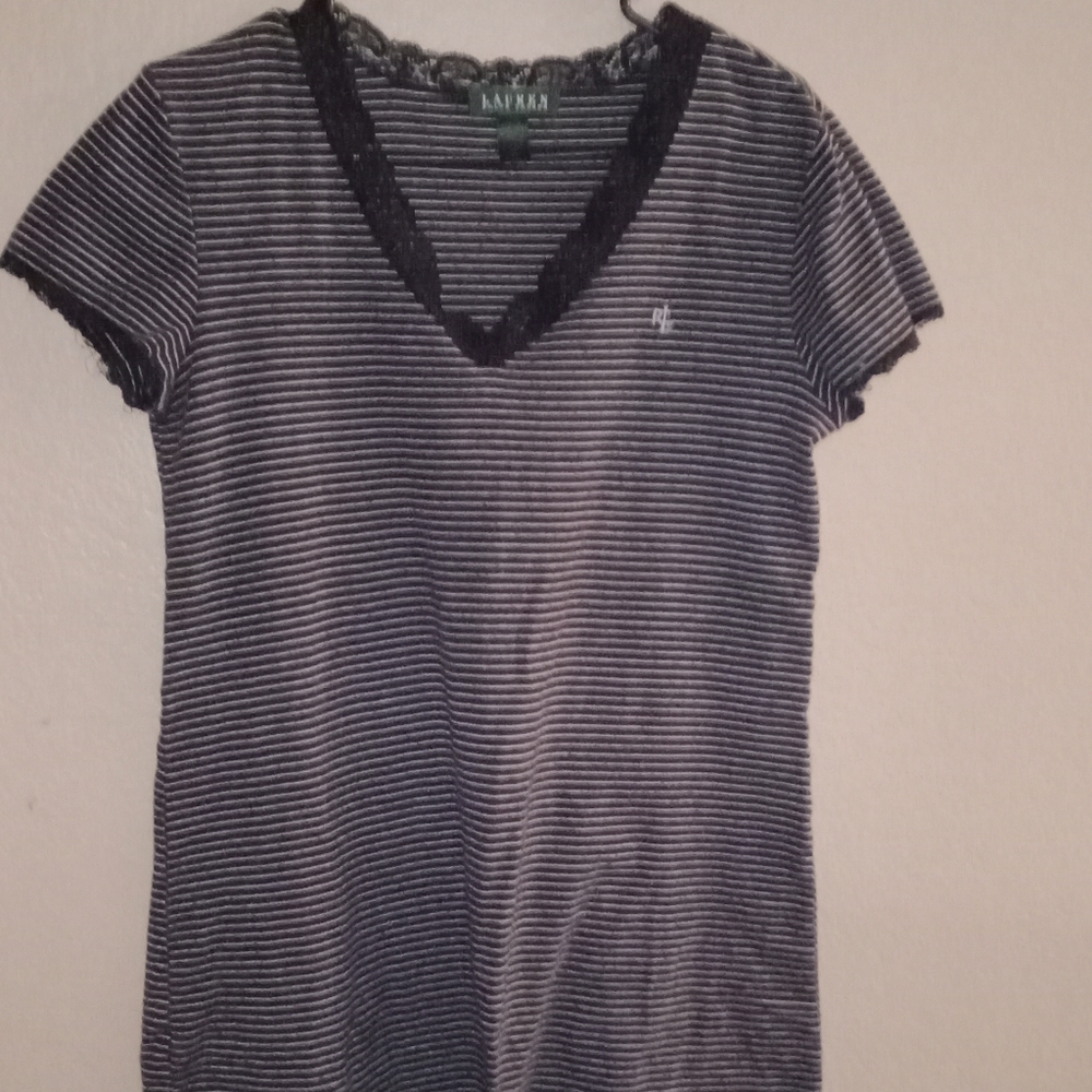 Polo Ralph Lauren Shirt Dress Stripped